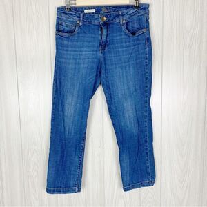 KUT From The Kloth | Lauren Crop Straight Leg Jeans Size 12